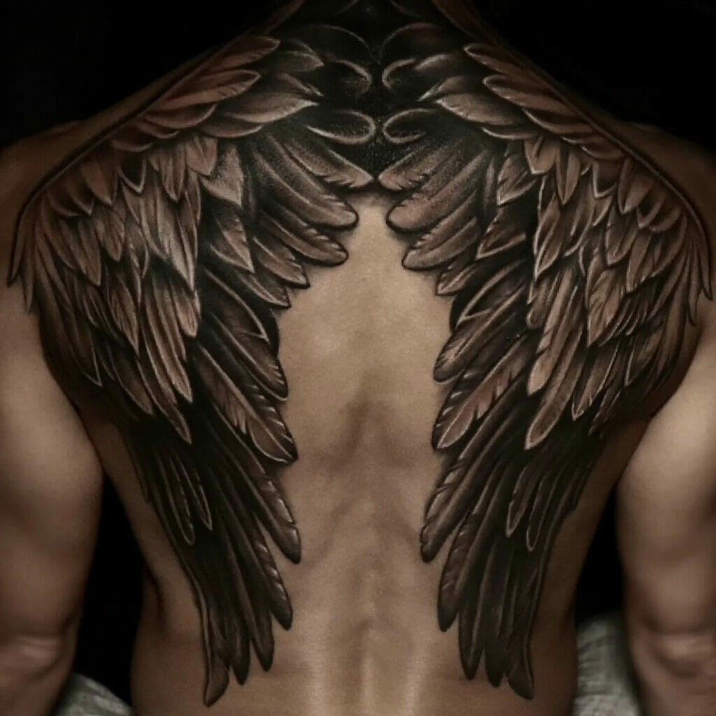 Wing Tattoos For Men