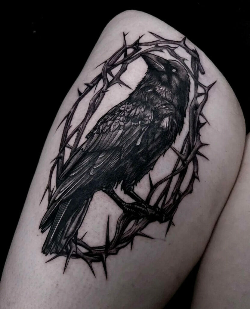 Gothic Crows Nest Tattoos