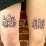 Best Frog And Toad Tattoos