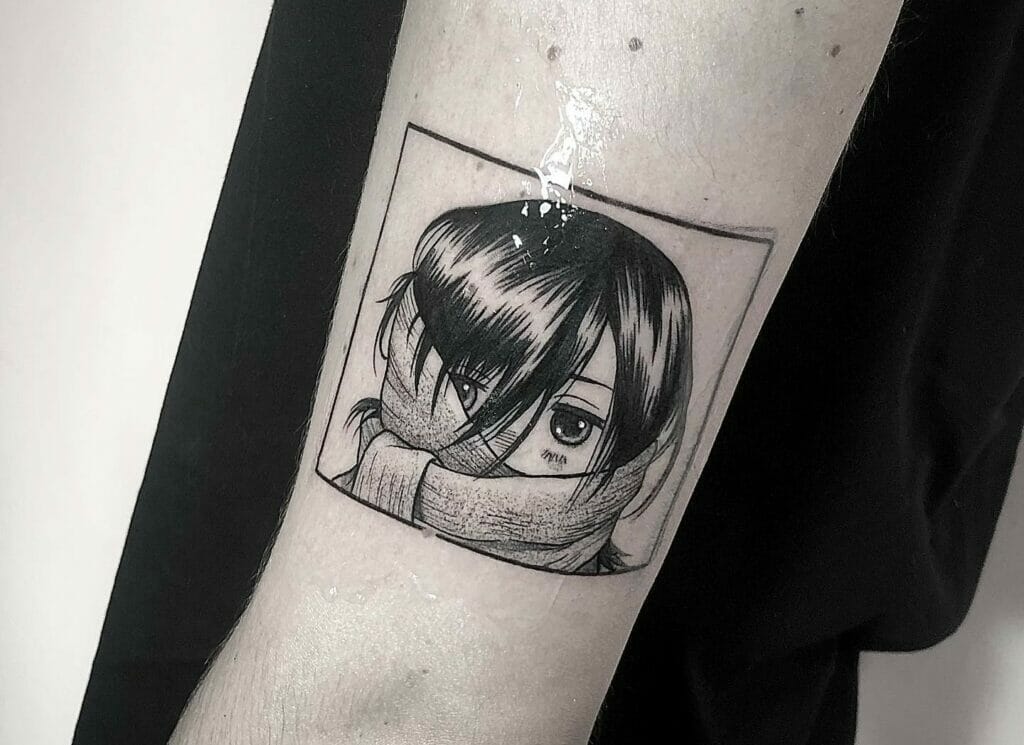 Best Mikasa Tattoos
