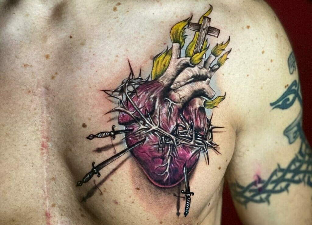 Kevin Watson on Twitter The pain of a tattoo at 55 years old is nothing  compared to the pain of open heart surgery at 32 days   httpstco5qnlaHANwE  Twitter
