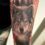 Best Realistic Wolf Tattoos