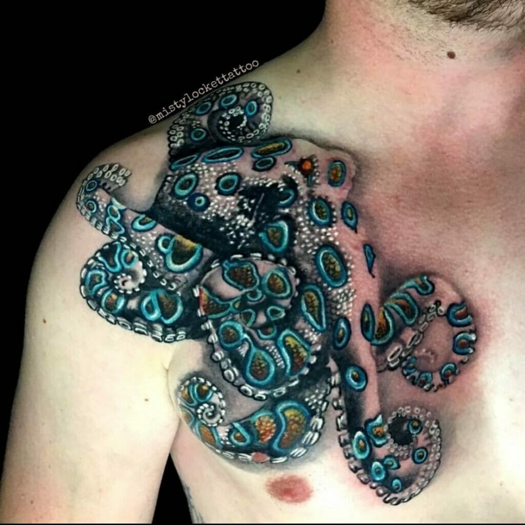 Blue Ringed Octopus Tattoo