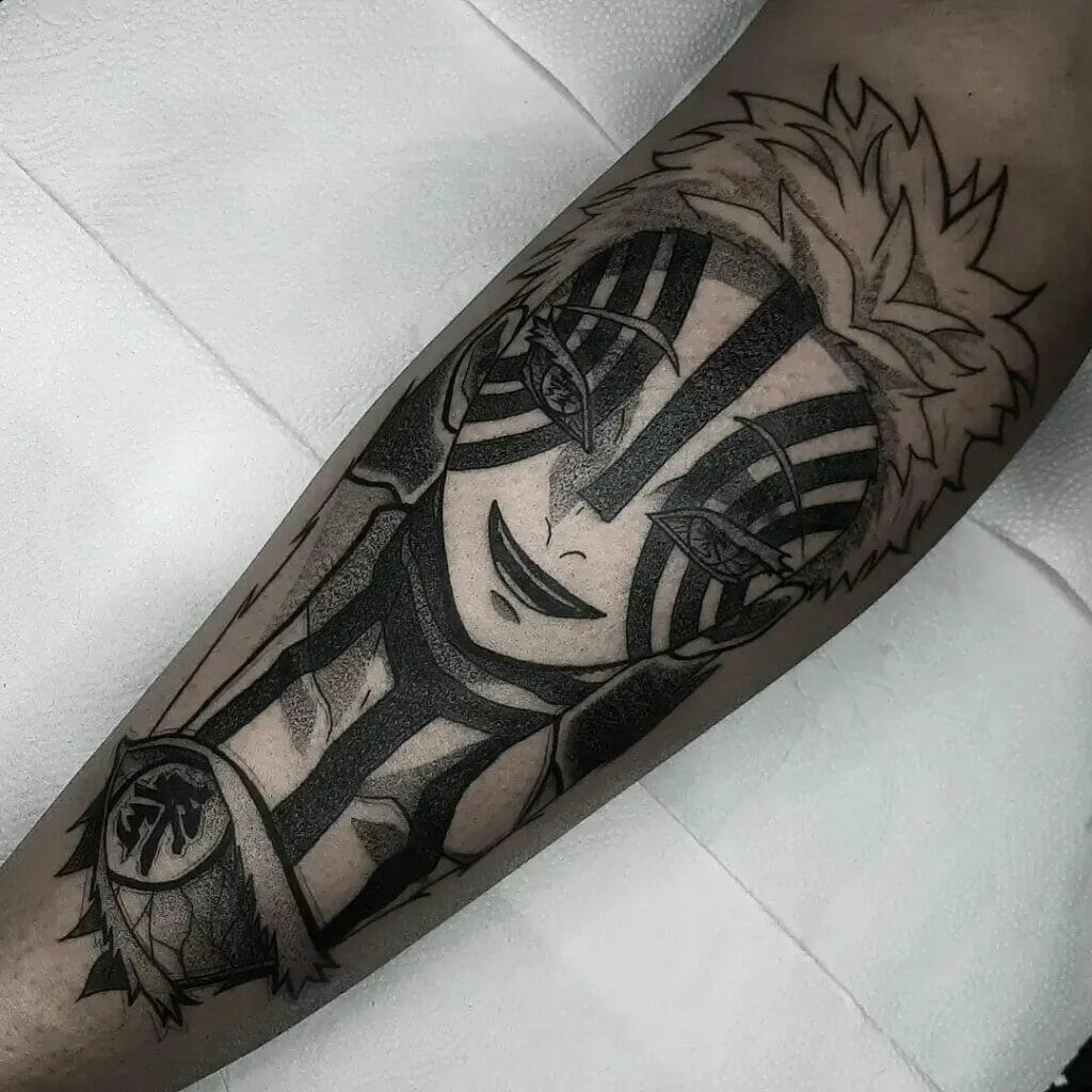 Demon Slayer Akaza Tattoo
