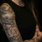 Dinosaur Sleeve Tattoos ideas