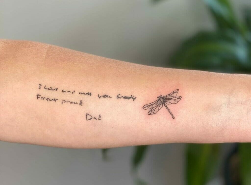2. 10 Meaningful Dragonfly Tattoo Designs - wide 3