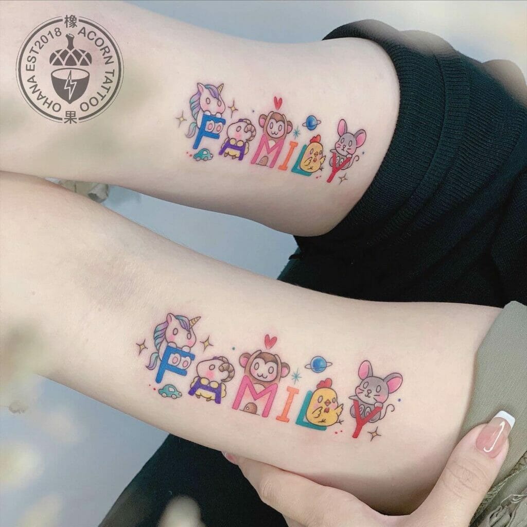 Family Over Everything Tattoo