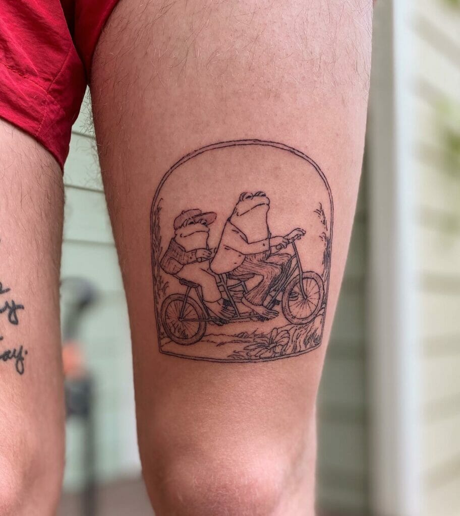 Frog And Toad Tattoo