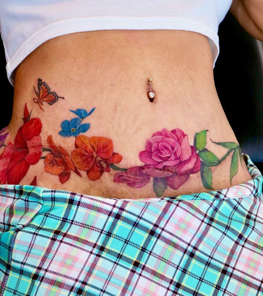 10 Best Hysterectomy Scar Tattoo Ideas That Will Blow Your Mind! - Outsons