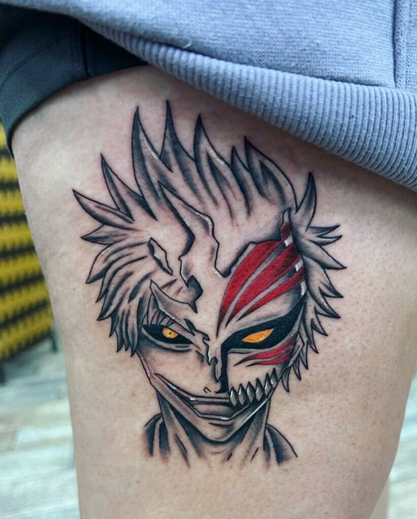 Ichigo Sketch Tattoo Design