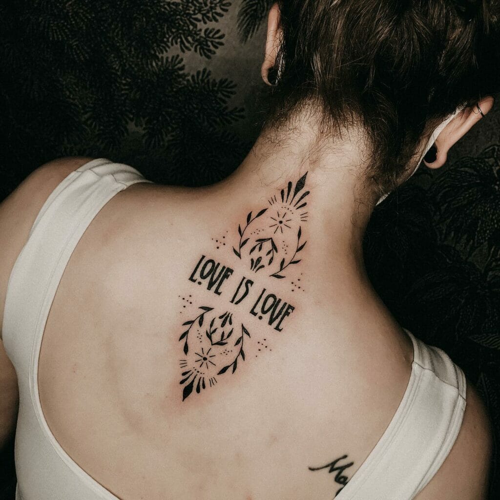 Love Is Love Tattoo