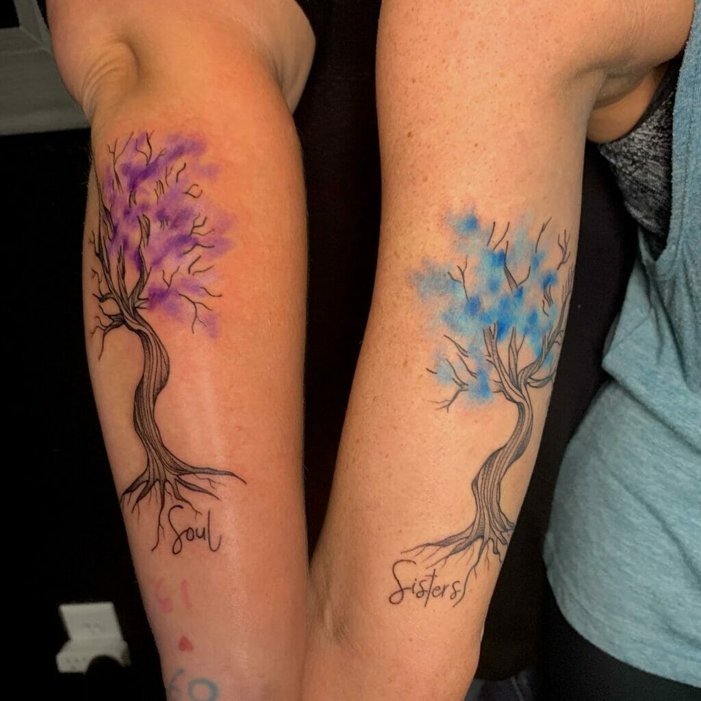 Matching Tattoo For Soul Sisters