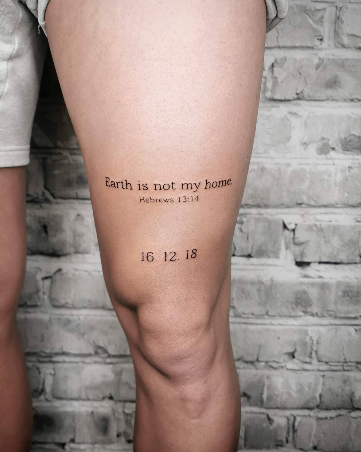 Bible verse tattoos underboob for women