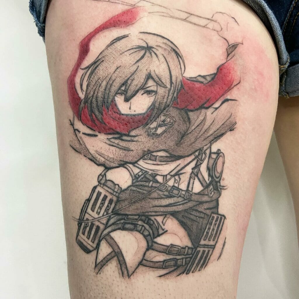 Mikasa Ackerman Tattoo