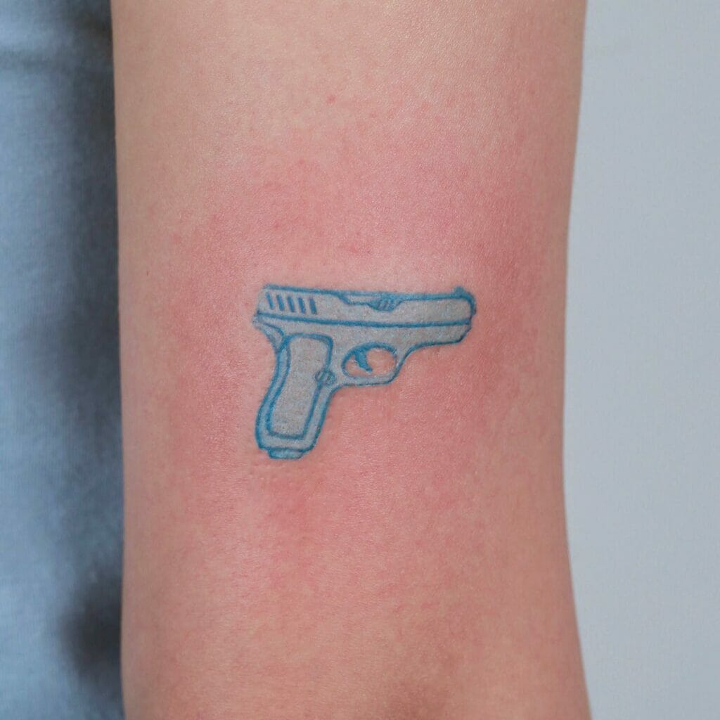 Pistol Tattoos Design