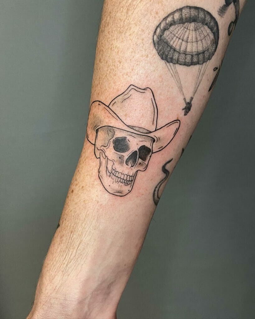 Skull Forearm Tattoos Designs