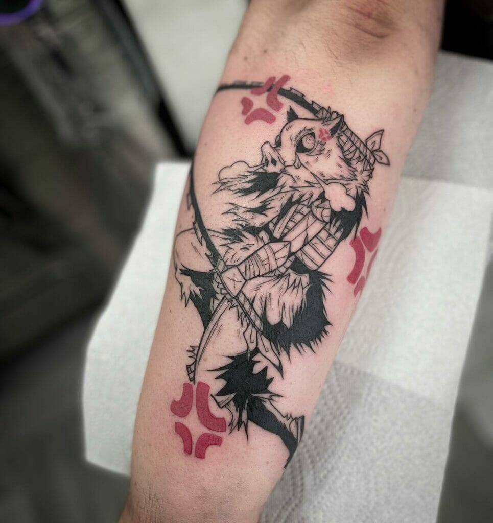 Slayer Demon Artistic Tattoo