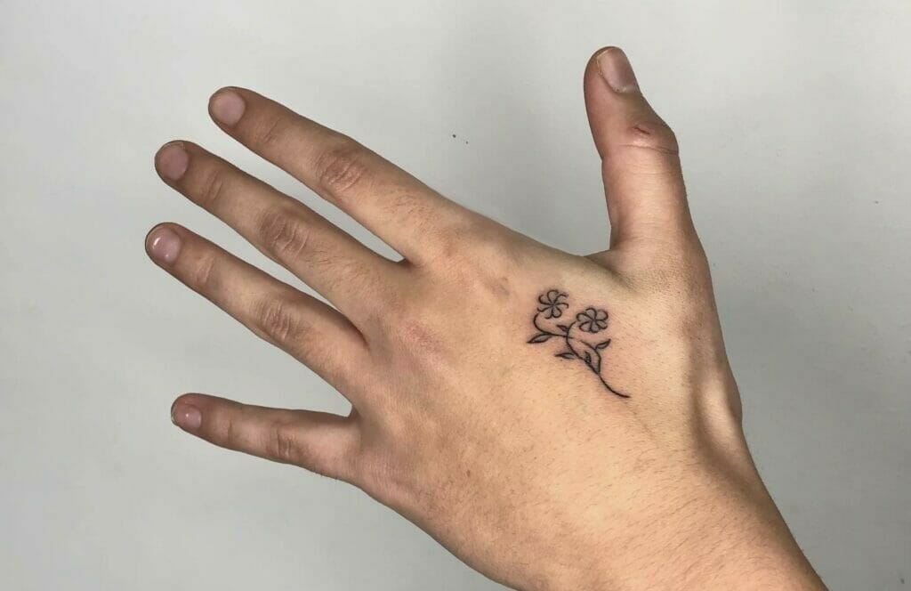 6 year old fine line (?) small hand tattoo : r/agedtattoos