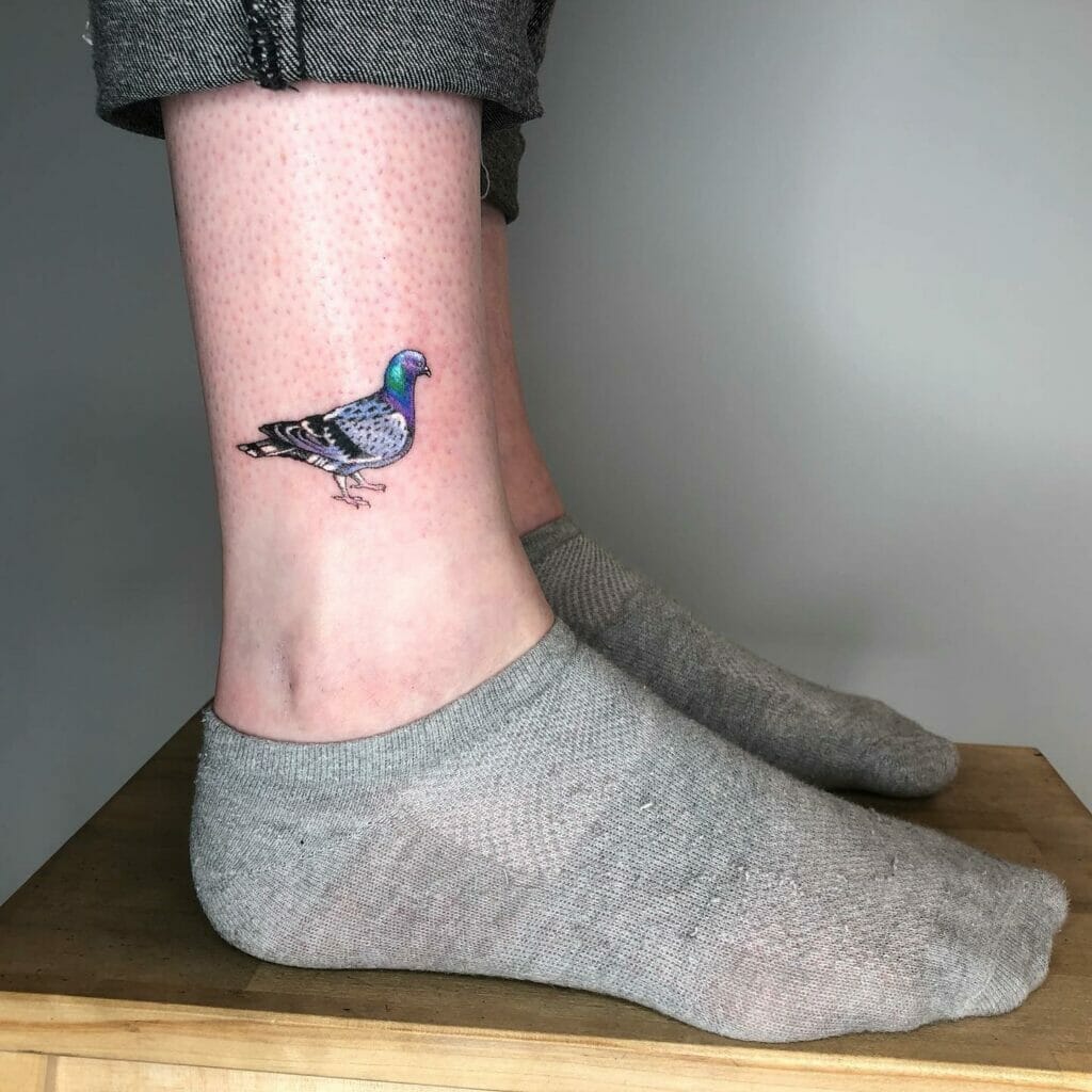 Small Pigeon Tattoo