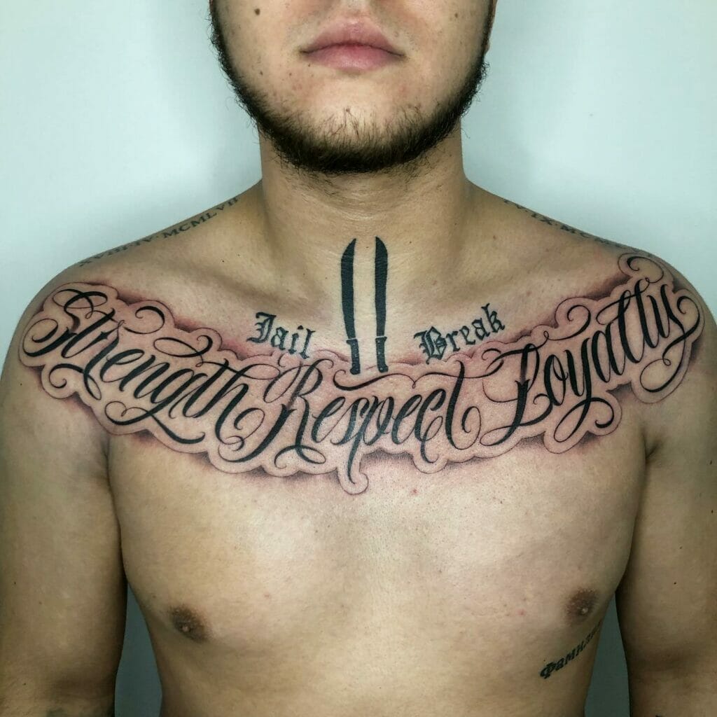 Strength Respect Loyalty Tattoo