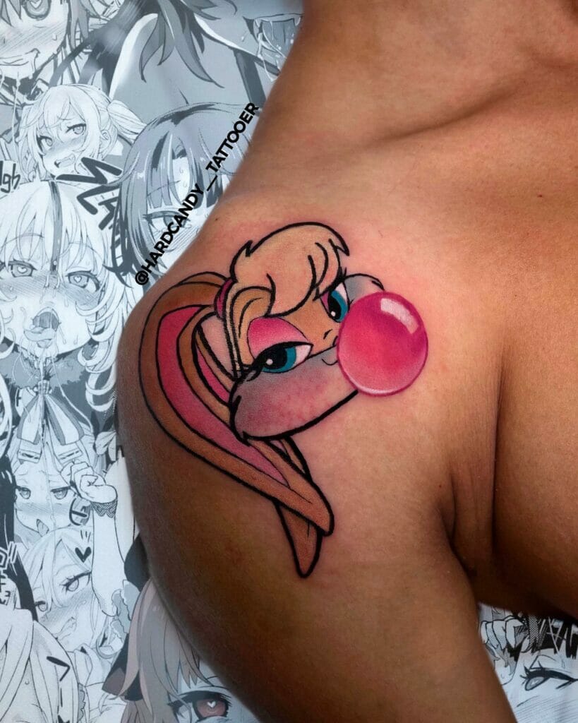 The Bubbly Lona Bunny Tattoo For The Perky Queens