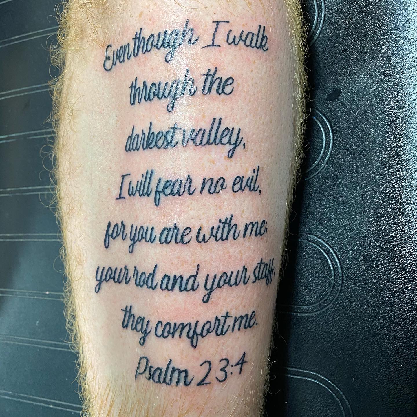 10 Best Though I Walk Through The Valley Of The Shadow Of Death Tattoo ...