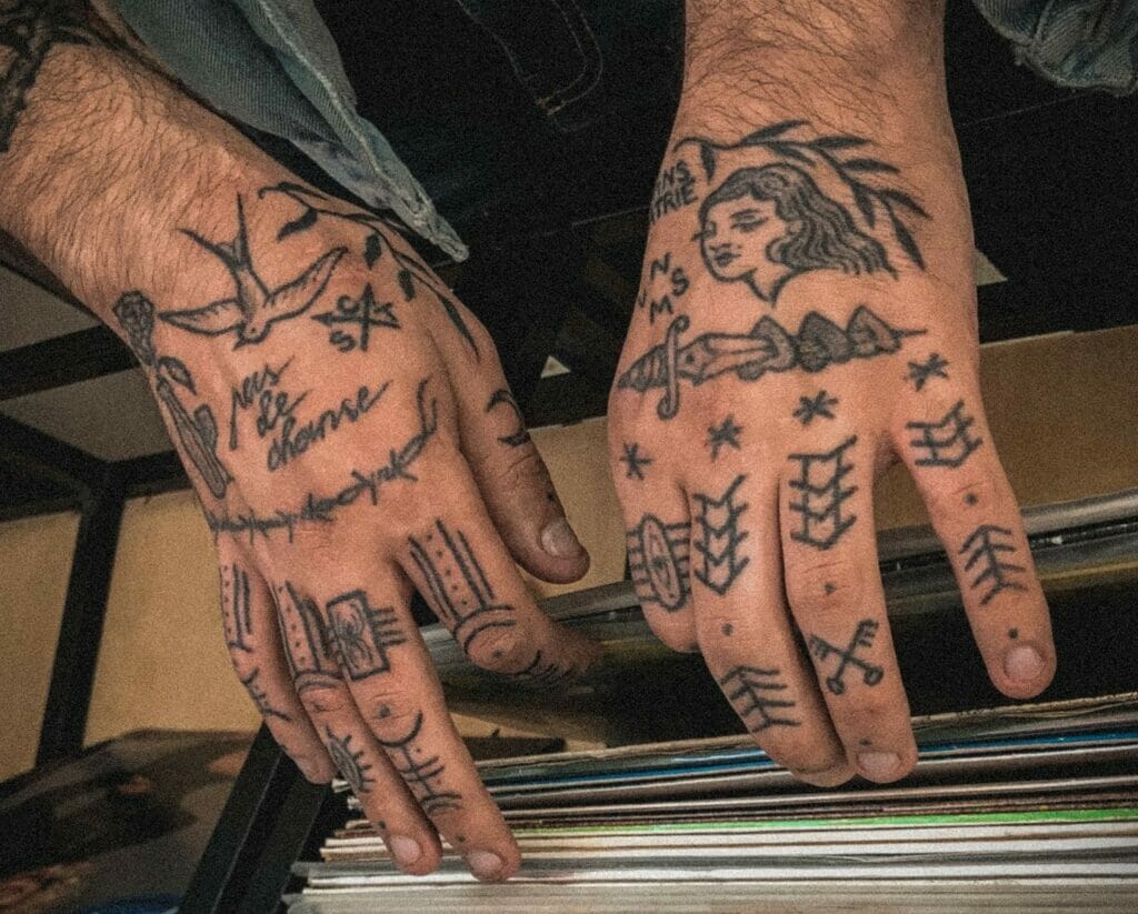 Traditional Hand Tattoos