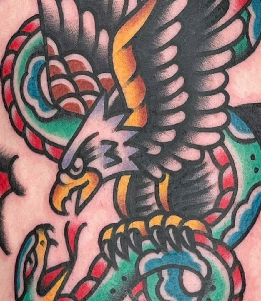 Traditional Tattoos Eagle Tattoo For Women On Full Body