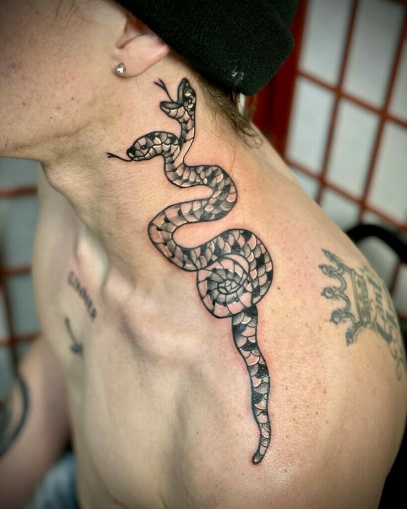 Two-Headed Snake Tattoos