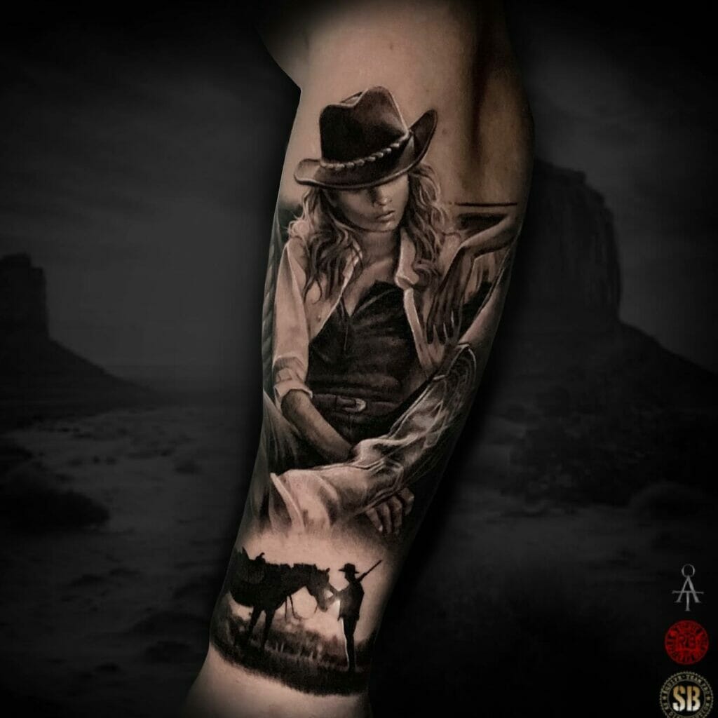 Western Tattoo Sleeve Ideas