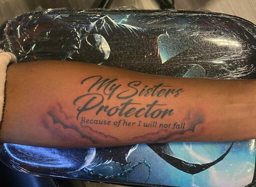 My Sister's protector Tattoo