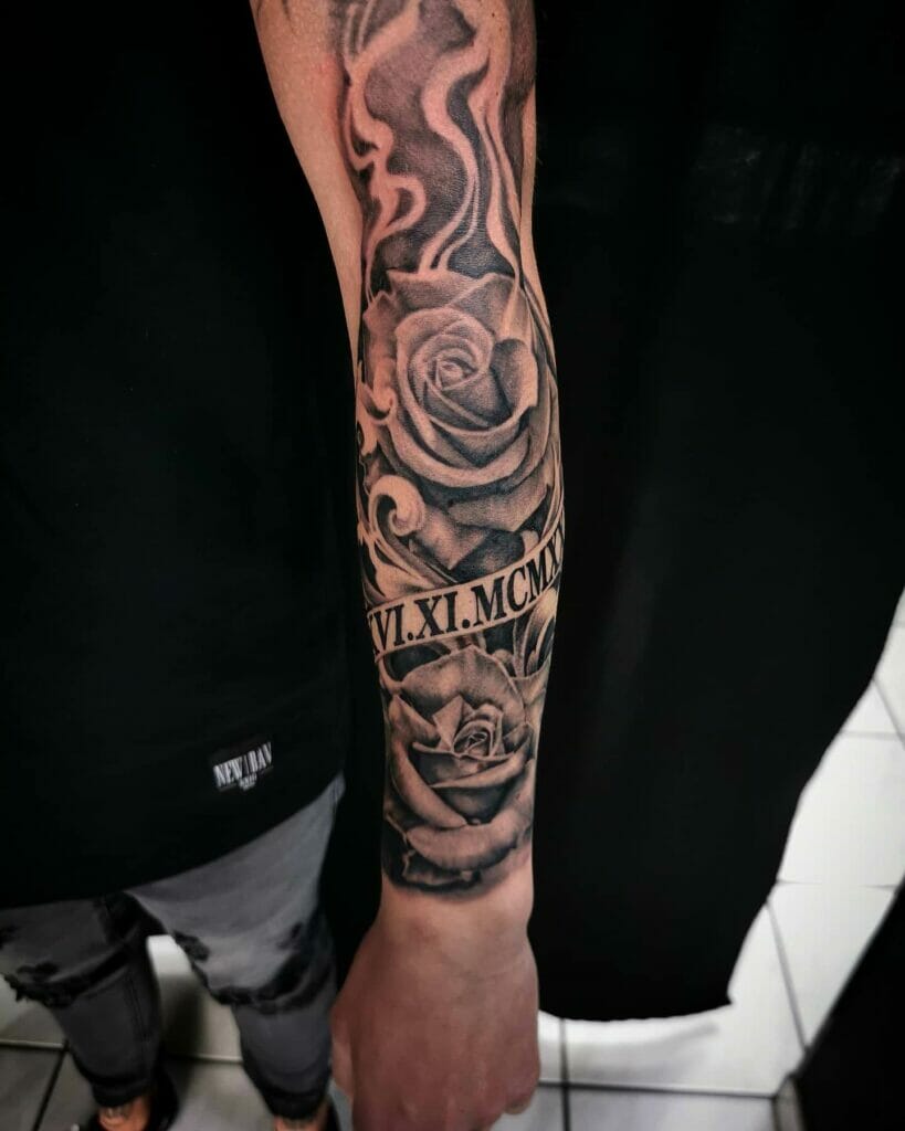Bold Black Ink Tattoo