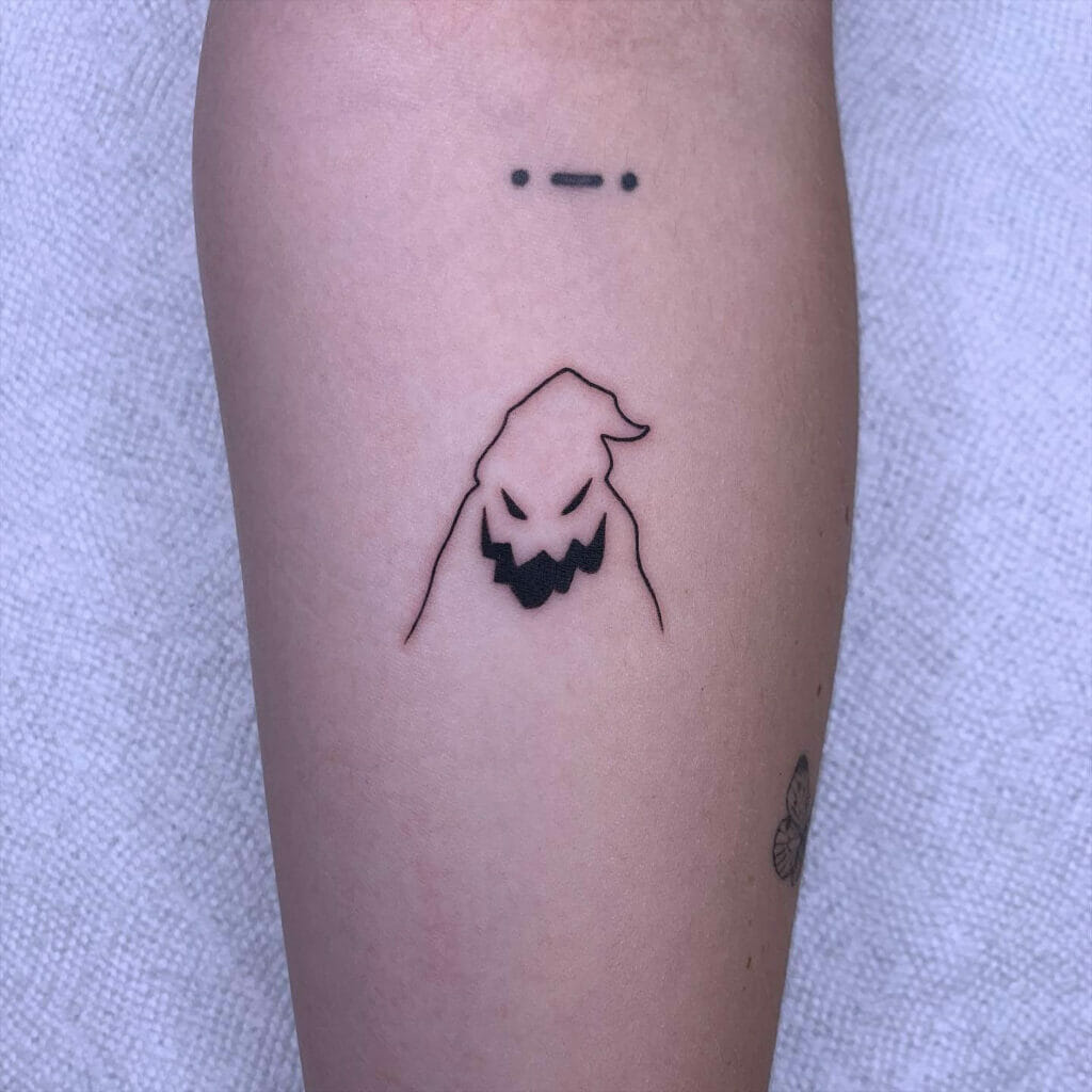 Small Oogie Boogie Tattoo