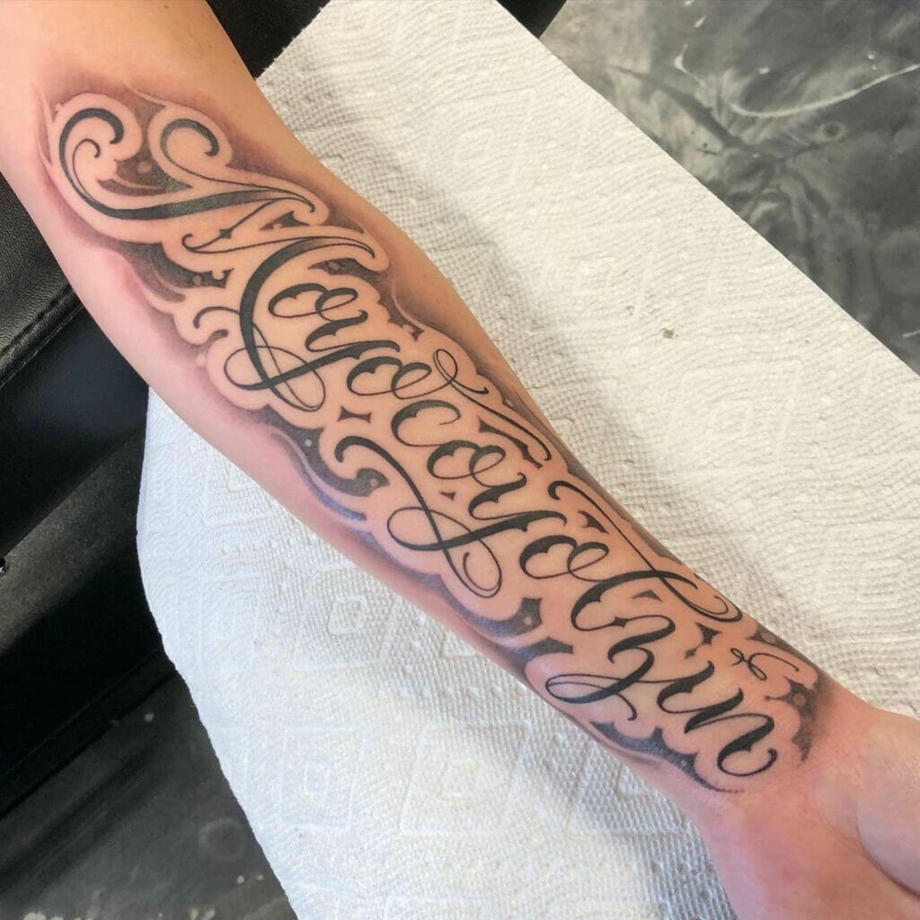 Moyocoyotzin Forearm Sleeve Tattoo