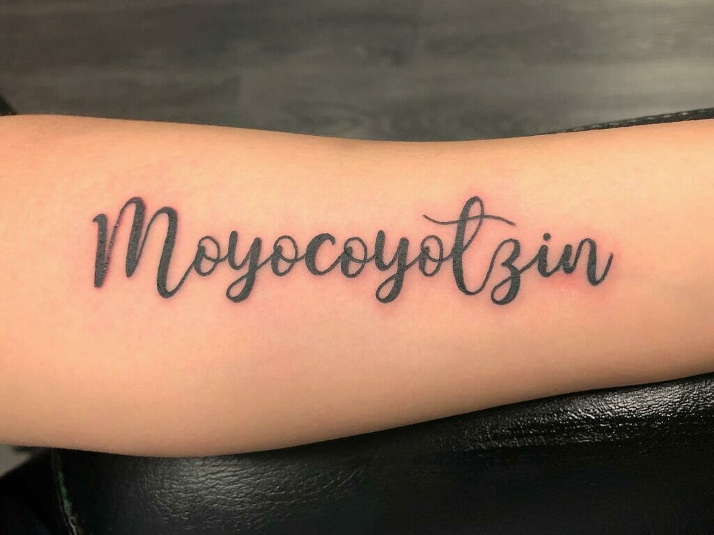 Moyocoyotzin Tattoo