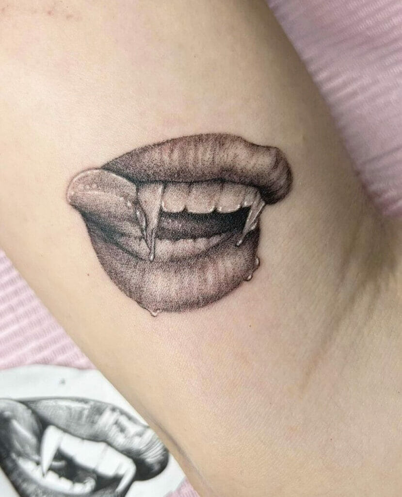 The Tattoo With The Fangs Out
