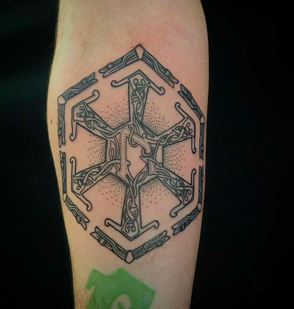Star Wars Sith Tattoo With Sith Symbol