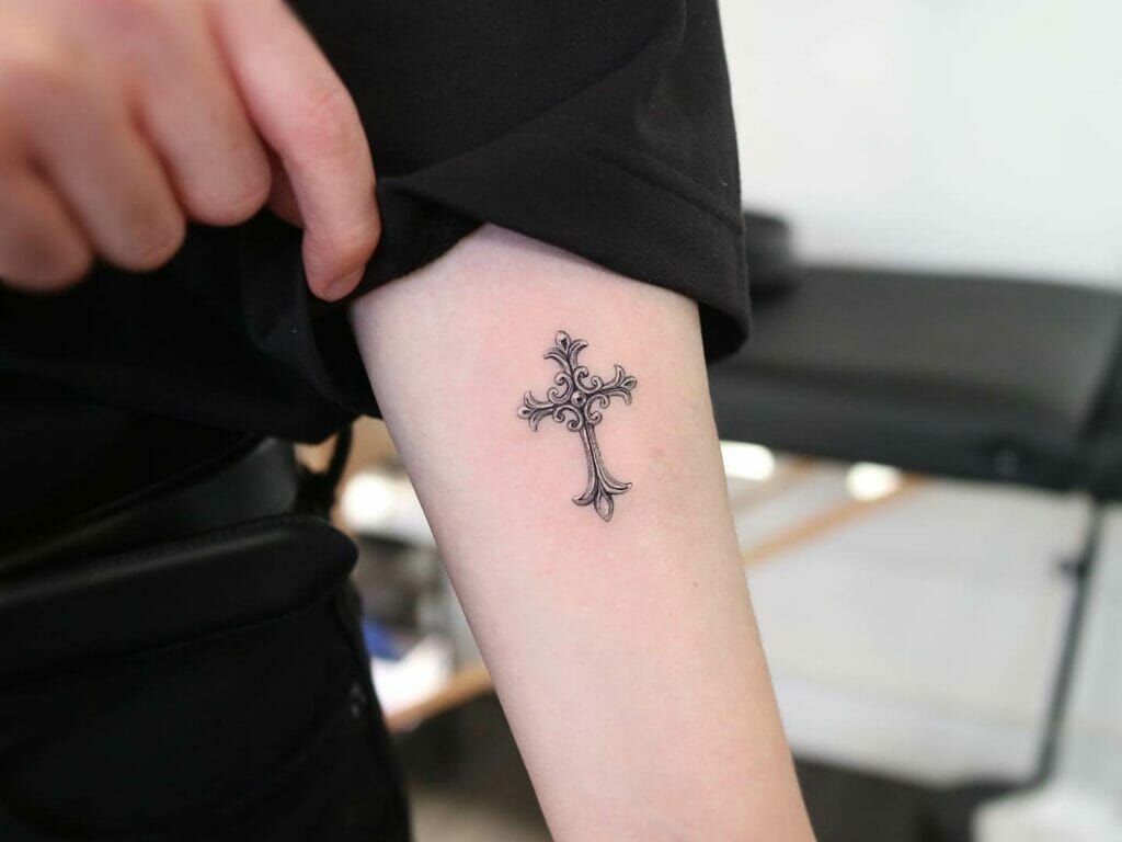 Chrome Hearts Cross Tattoo