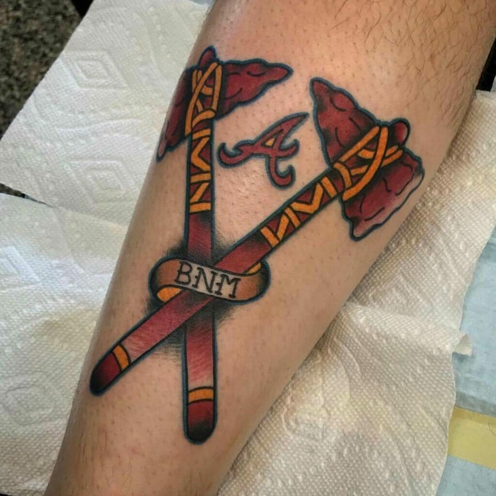 Traditional Braves Tattoo