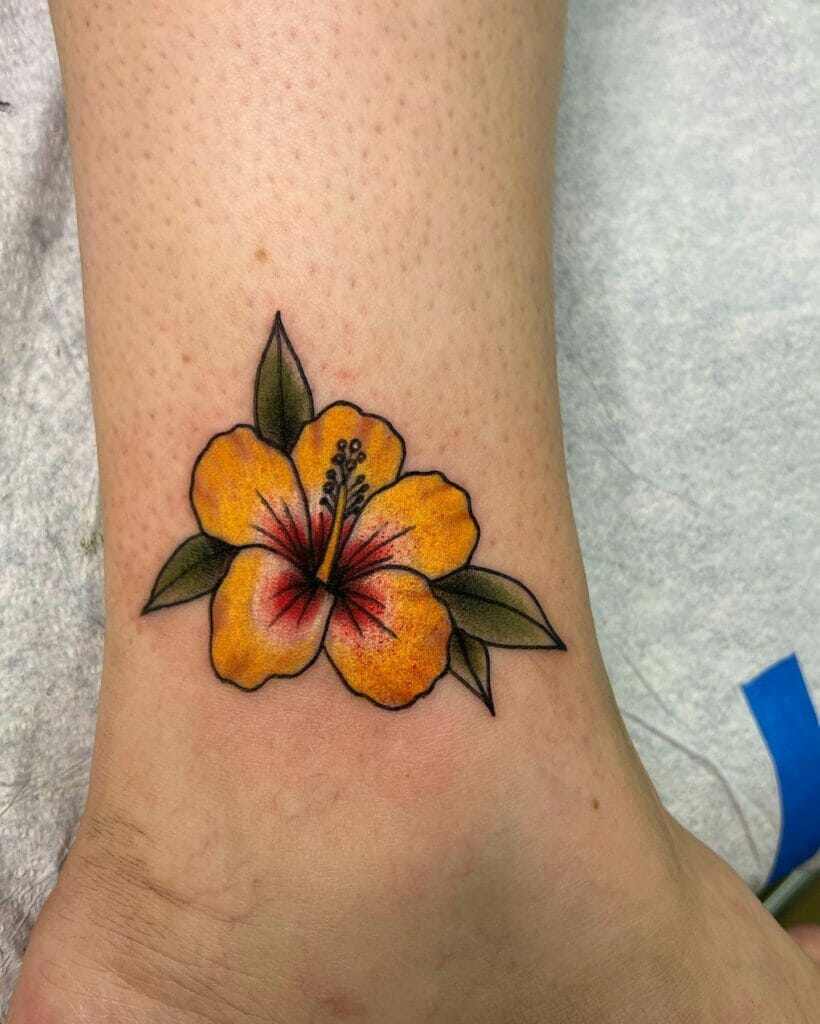 80 Hibiscus Tattoo Designs For Men  Flower Ink Ideas