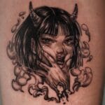 Small Devil Tattoo