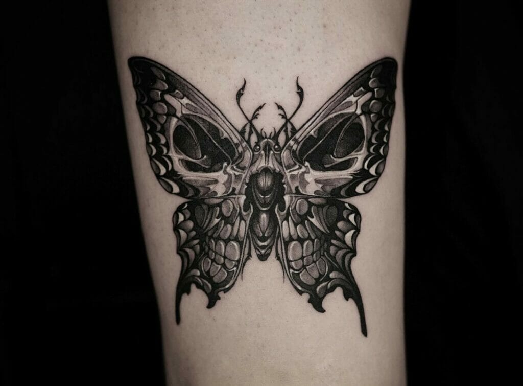 Sleeve Butterfly Arm Tattoo