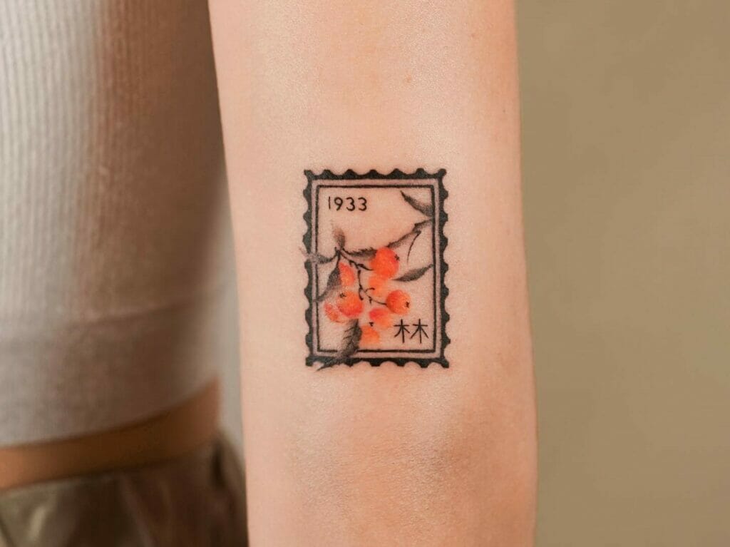 Orange Tattoo
