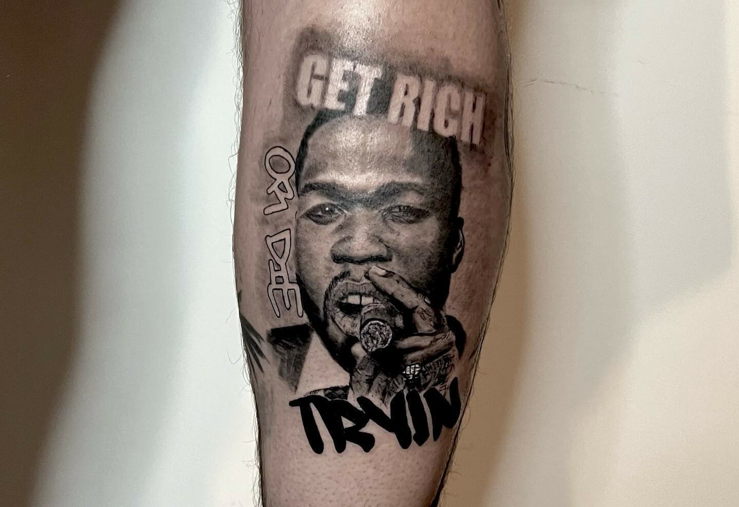 Show Yoh Trends After His Poorly Done Tattoo Of 50 Cent Goes Viral