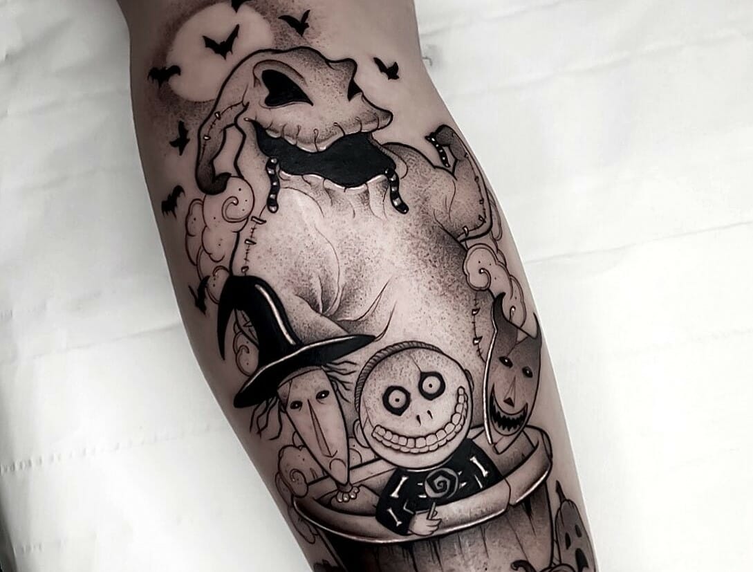 30 Festive The Nightmare Before Christmas Tattoos  Tattoo Ideas Artists  and Models