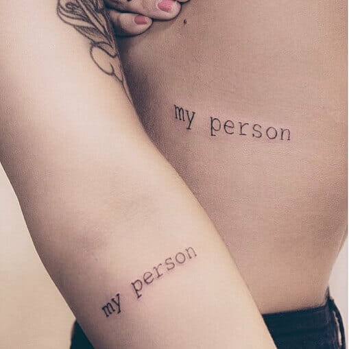 My Person Tattoo