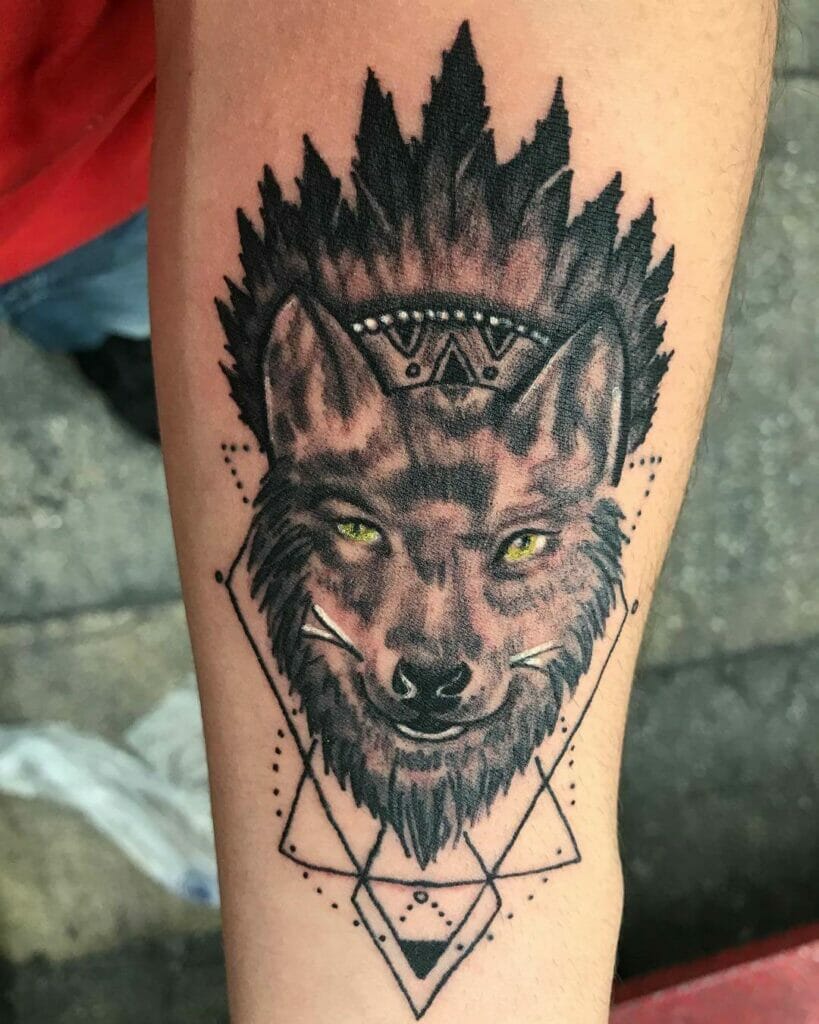101 Best Native American Wolf Tattoo Designs That Will Blow Your Mind! -  Outsons