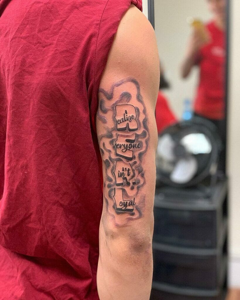 Loyalty Tattoo On Arm