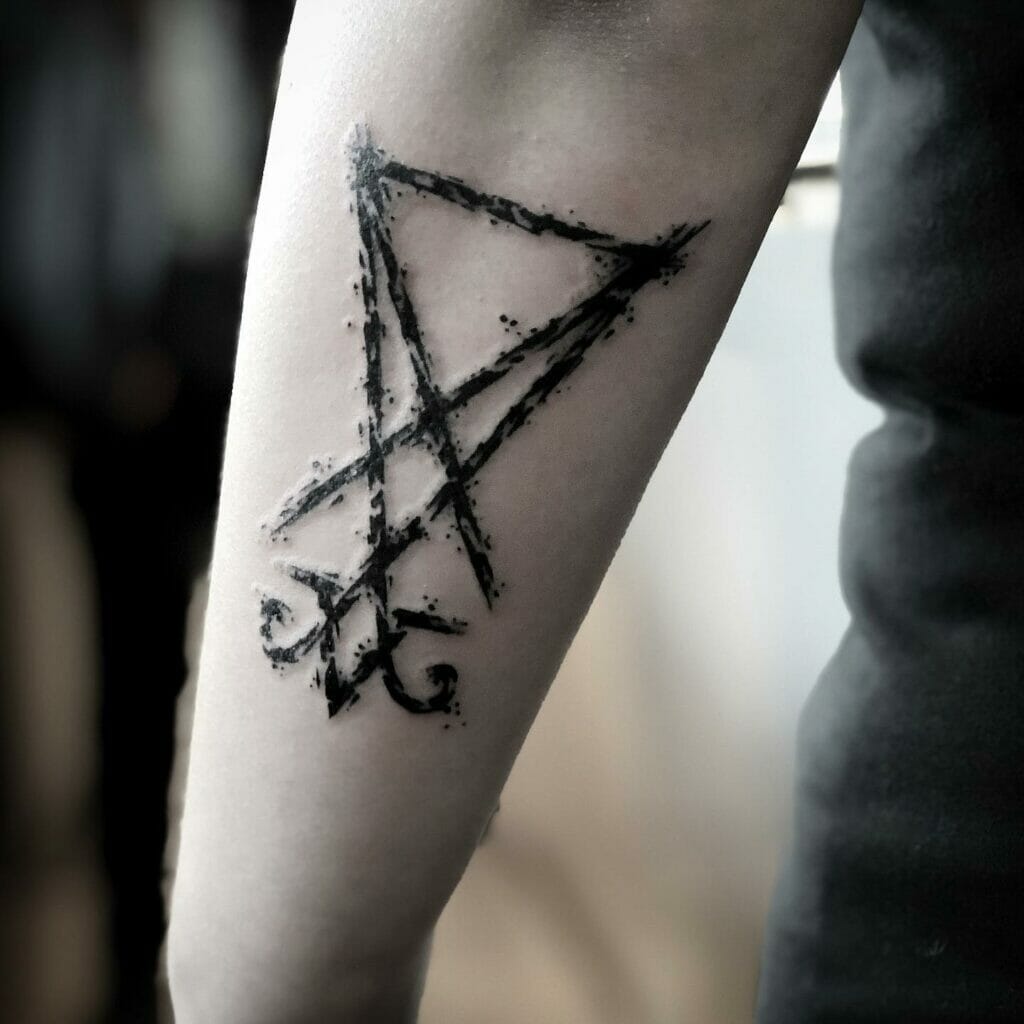 Sigil of Lucifer Tattoo