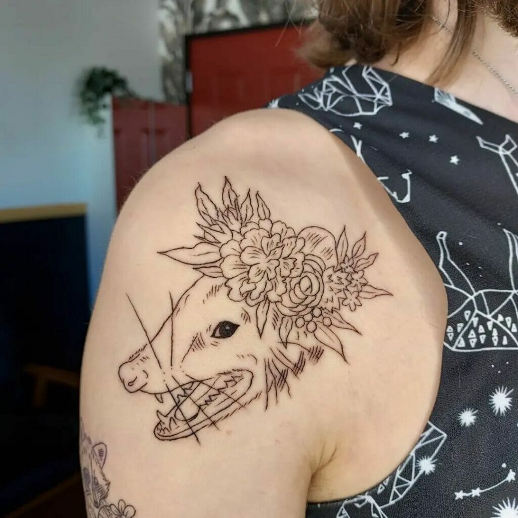 Little Possum Tattoo